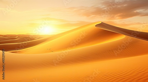 Fototapeta Naklejka Na Ścianę i Meble -  dune yellow template