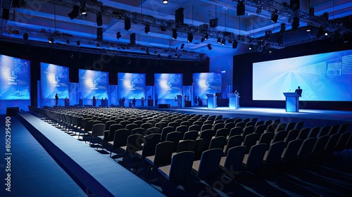 projectors technology conference hall © vectorwin