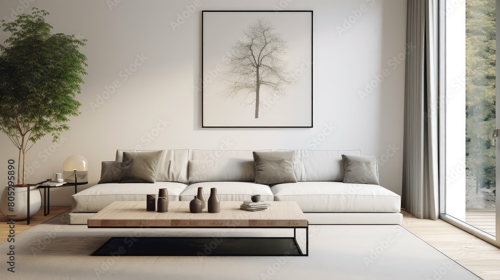 Fototapeta premium table room interiors