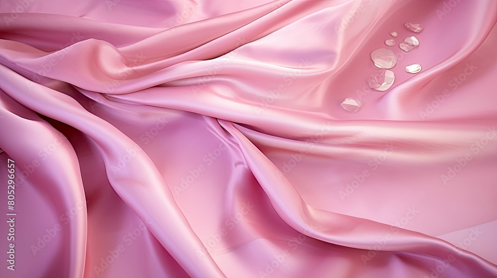 Obraz premium glamour pink silk background