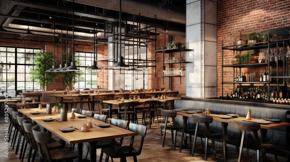 Obraz premium flooring interior construction