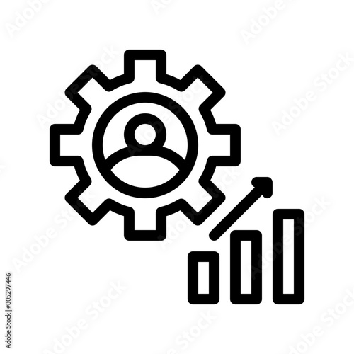 self development line icon