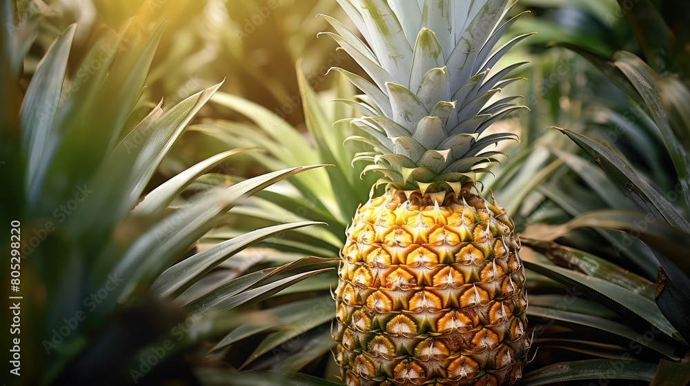 Fototapeta premium sweet view pineapple fruit