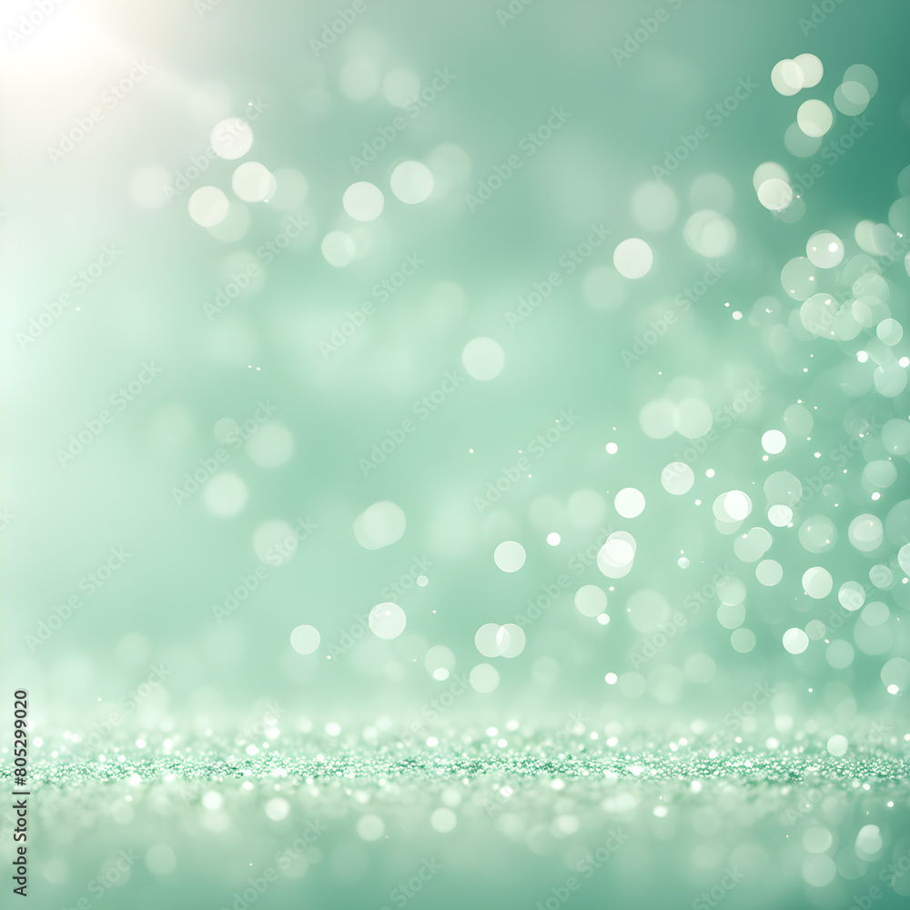 Abstract bokeh light background. Christmas and New Year holidays concept.