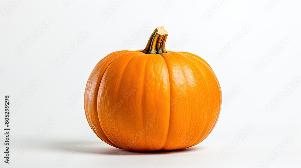 vibrant isolated pumpkin background