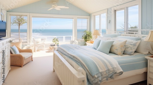 coastal beach house interior