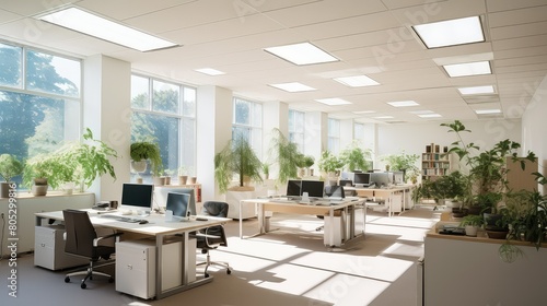 ambient office lighting