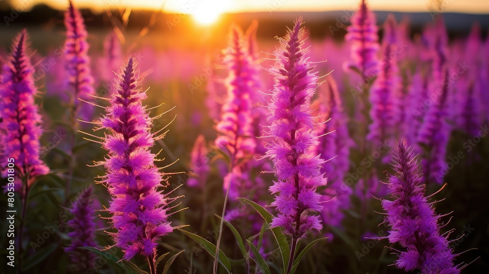 Fototapeta premium purple blazing star