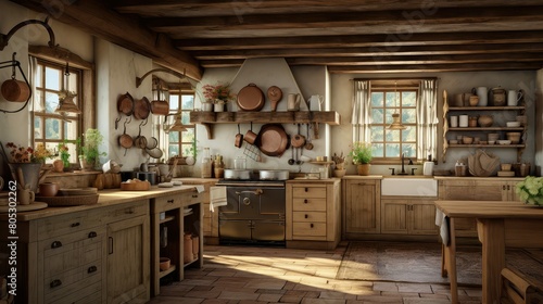 farmhouse interior design kitchen