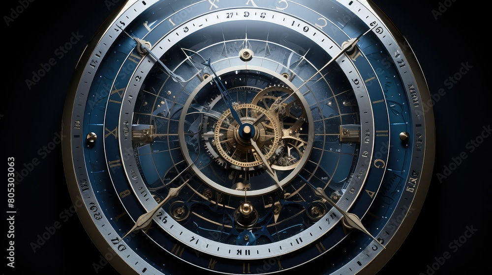 celestial astronomical clock