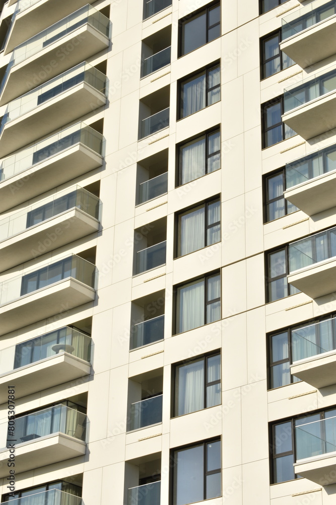 Apartment Building Daytime in Bucharest