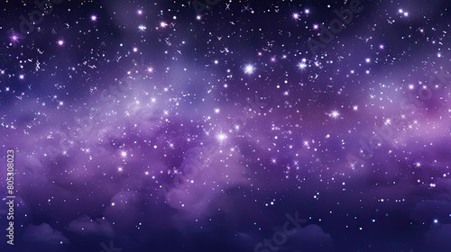 spread purple star background