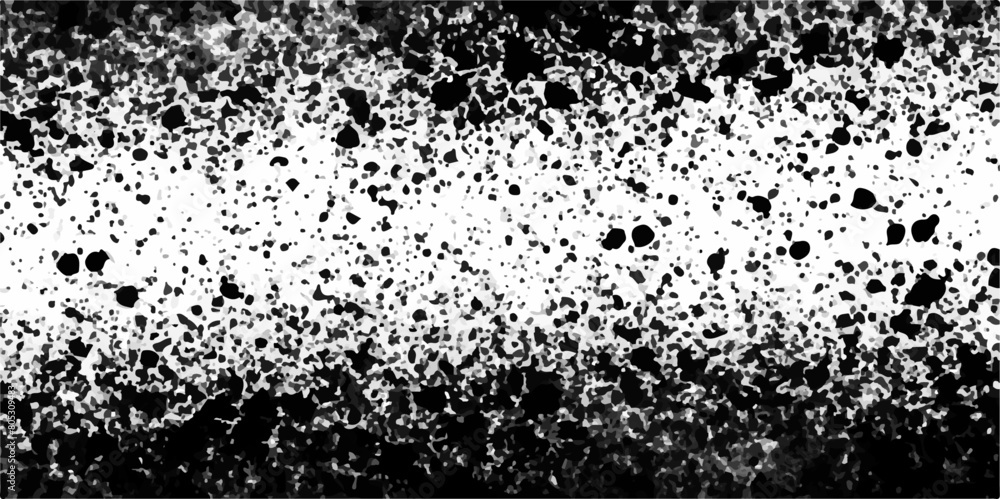 Abstract grunge texture with distressed overlay dust particle. Grunge Dirty White Distress Noise. Black paint spray white background. Black Grainy Texture On White Dust Overlay. Dark Noise Granules. Abstract grunge texture with distressed overlay dust particle. Grunge Dirty White Distress Noise. Black paint spray white background. Black Grainy Texture On White Dust Overlay. Dark Noise Granules.