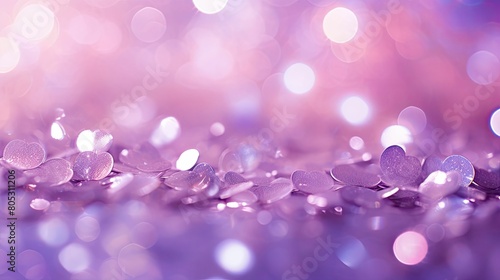 bokeh sparkle background purple