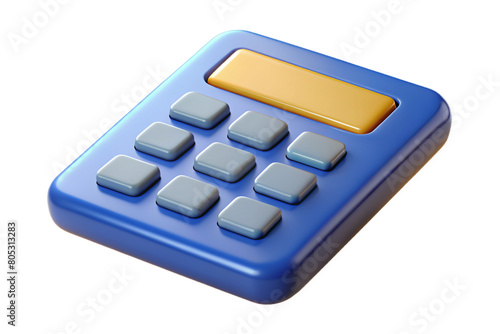 Calculator 3D Icon