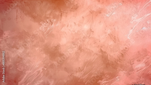 A rose-colored canvas, textured with subtle washes, beckons creativity. A blank space for new ideas.