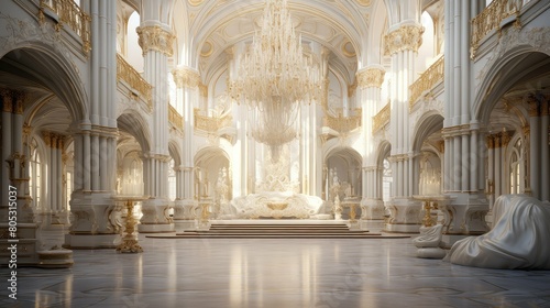grandeur white palace interior