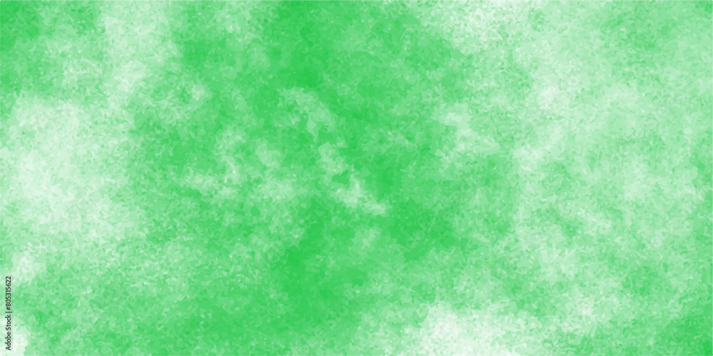 Fototapeta premium Mint background of smoke vape cumulus dramatic smoke loud.Neon misty fog effect smoke. watercolor mint cosmic background with distressed texture & grunge.liquid smoke rising neon cloudscape atmosphere