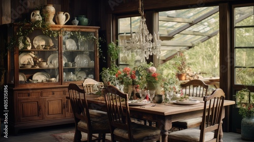 dining rustic interior design