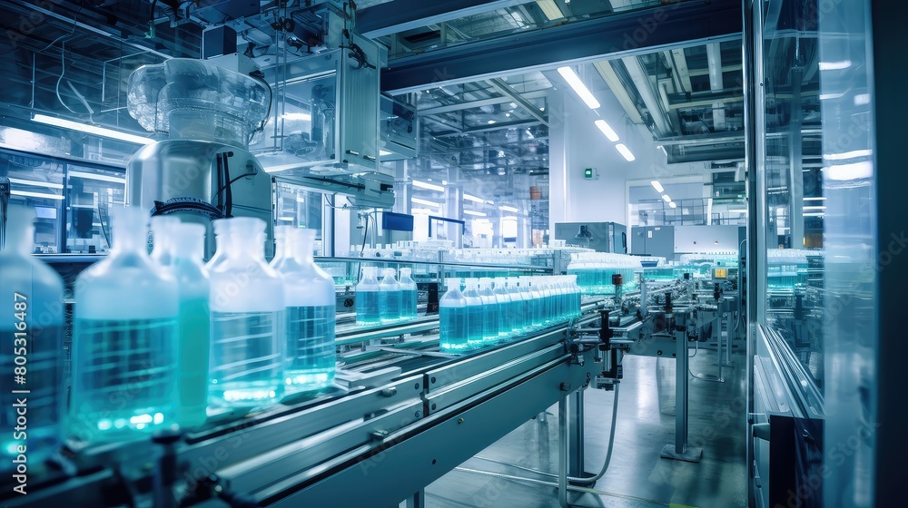 Fototapeta premium medications pharmaceutical technology