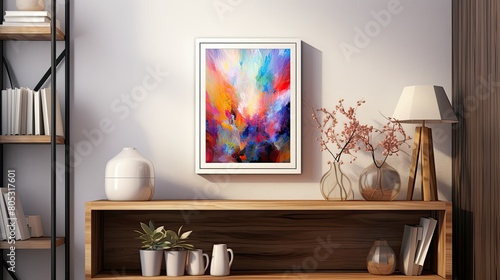 Wallpaper Mural colors blurred small frame canvas interior Torontodigital.ca