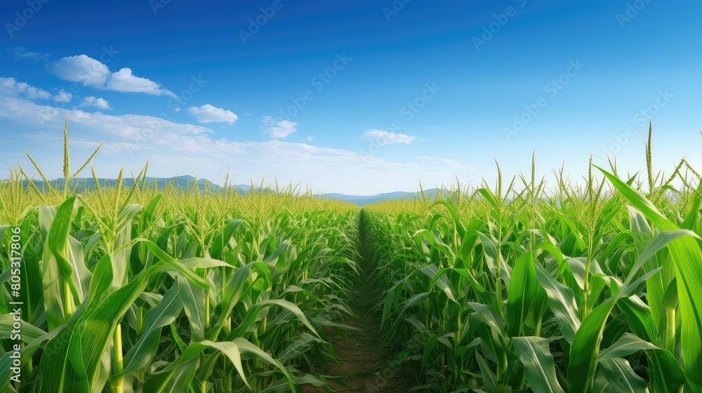 Obraz premium harvest maize corn background