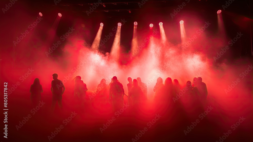 fog red light smoke fog red light smoke