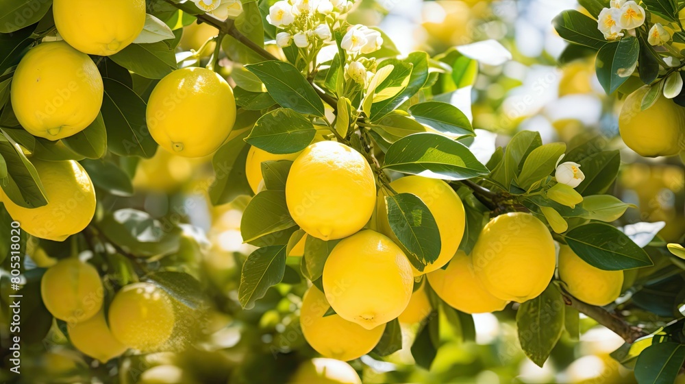 sunny fresh lemon yellow