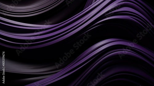 movement black and purple abstract