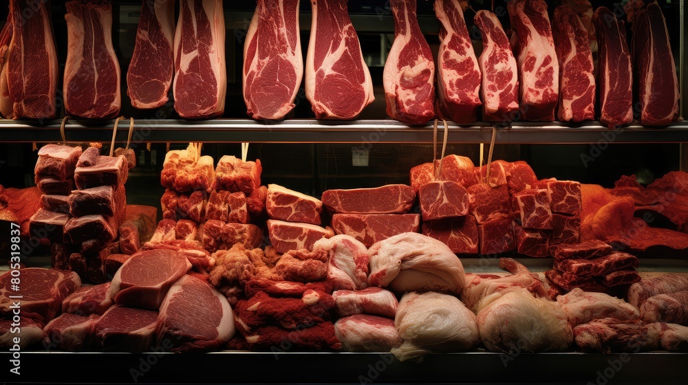 market cow meat production