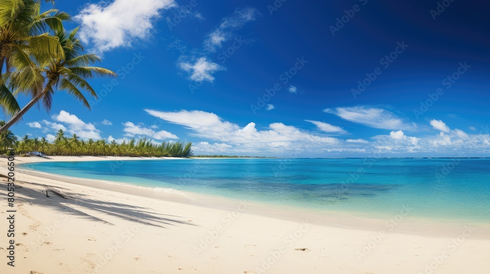 Fototapeta premium clear sunny blue sky