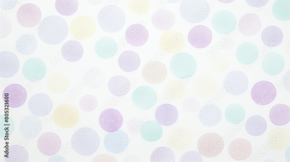symmetrical pastel dots