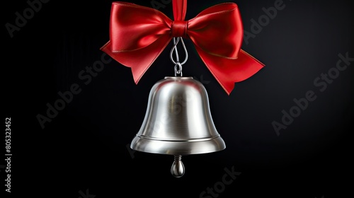 hanging silver bell