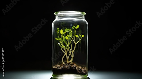 nature sprout isolated