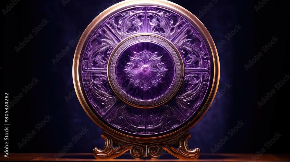 Fototapeta premium elegance purple shield