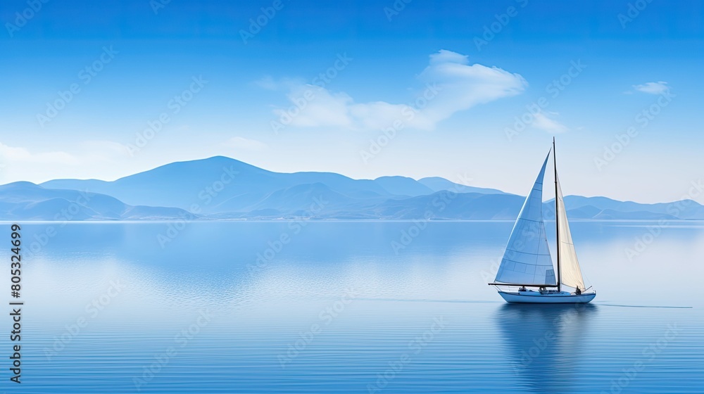 Fototapeta premium explore navigate blue