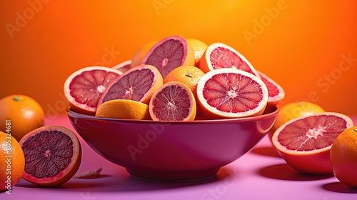 still pink purple orange photo