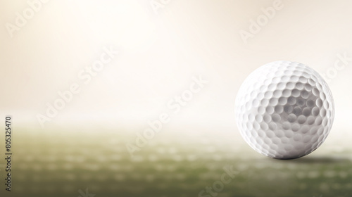 minimalistic golf ball image