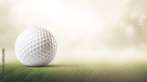 minimalistic golf ball image