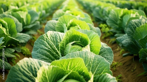 field leaf cabbage vegetable