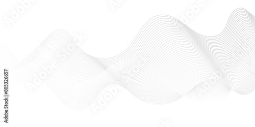 	
Abstract white digital blend wave lines and technology background. Modern white flowing wave lines and glowing moving lines. Futuristic technology and sound wave lines background.