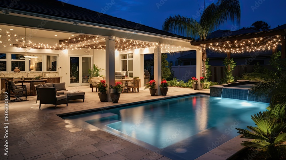 Obraz premium sophisticated upscale home interior