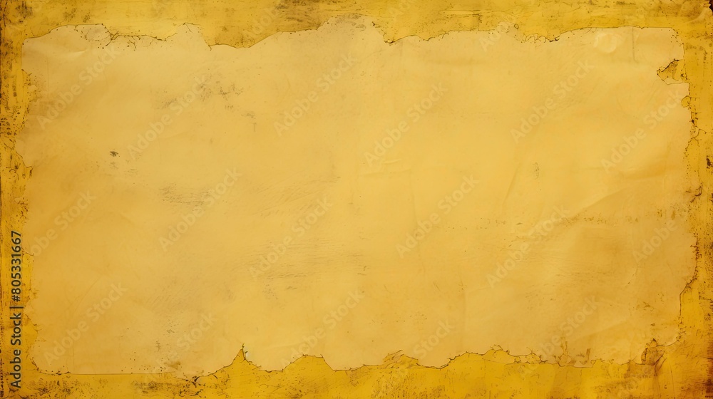 distressed vintage yellow paper background