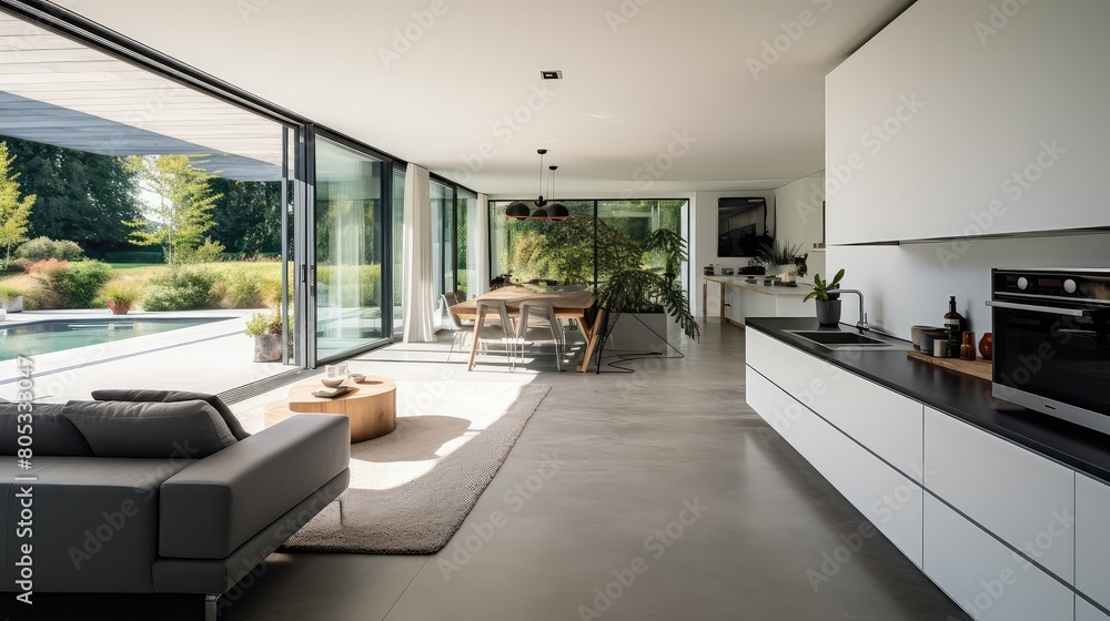 Fototapeta premium retreat holiday home interior