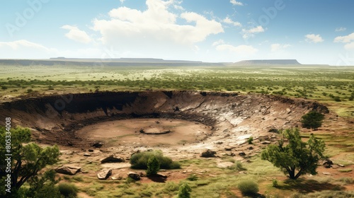 impact dinosaur asteroid photo