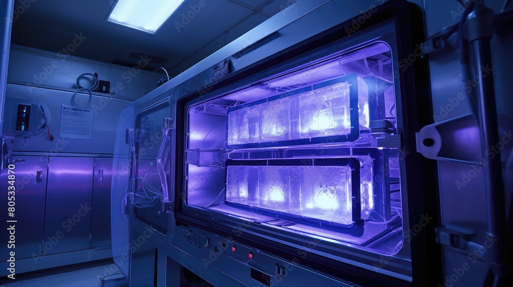 Obraz premium equipment uv light disinfect