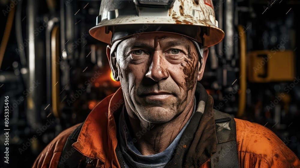 rig oil gas worker rig oil gas worker