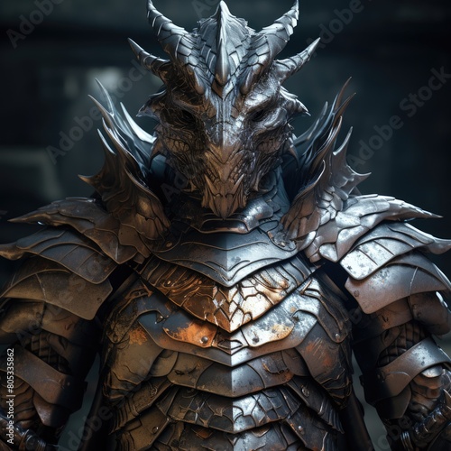 dragon statue at night