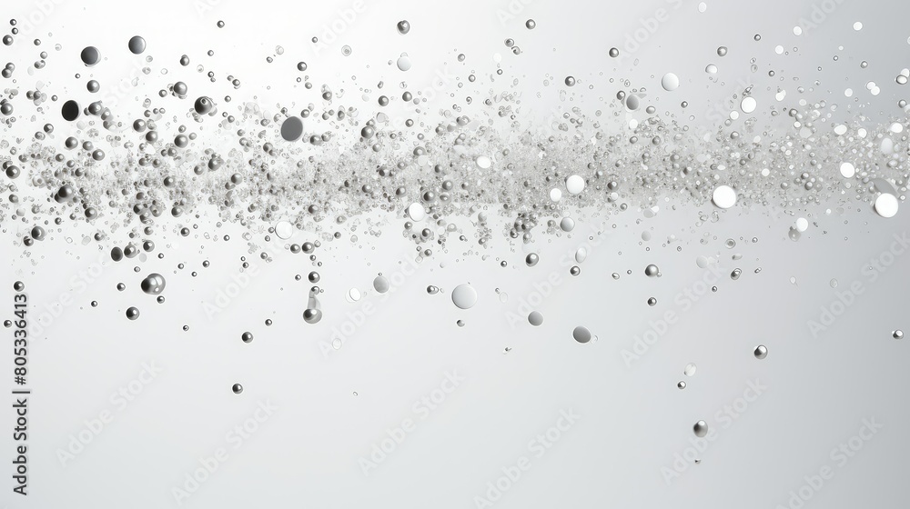 metallic silver confetti on white metallic silver confetti on white