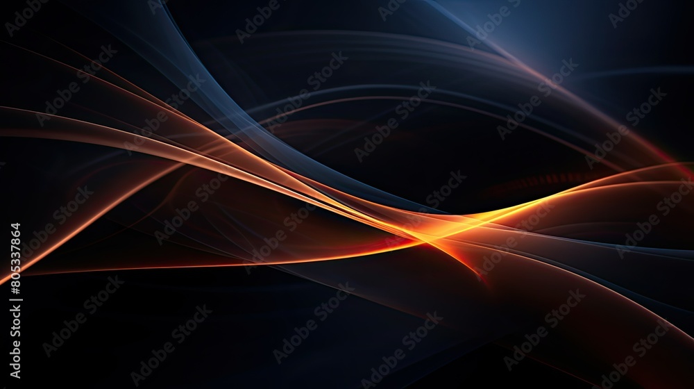Naklejka premium swirling abstract web background dark